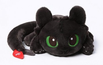 环球影业驯龙高手趴趴龙毛绒公仔玩偶抱枕