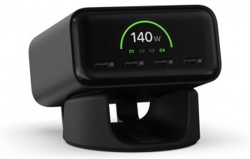 Satechi ChargeView 氮化镓桌面充电站