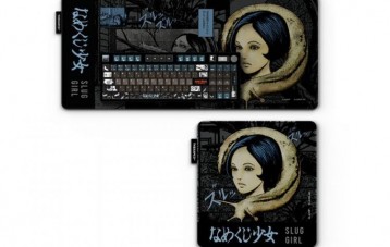 Thekapco x 伊藤润二 Junji Ito 蛞蝓少女 Slug Girl 夕子联名暗黑主题键帽