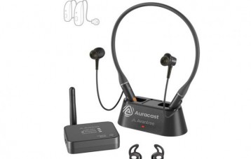 Avantree Aura Loop 颈挂式无线电视耳机音频发射器套装