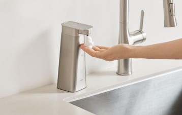 mooas Objet 自动感应不锈钢皂液器