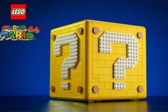 乐高 LEGO 超级马里奥问号砖块积木玩具