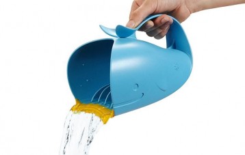 Skip Hop Moby 婴幼儿戏水鲸鱼瀑布淋浴水瓢