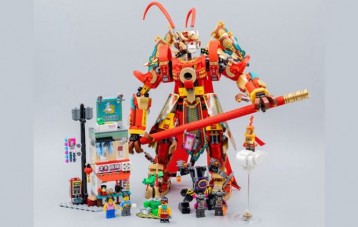 乐高 LEGO 悟空小侠大圣机甲玩具