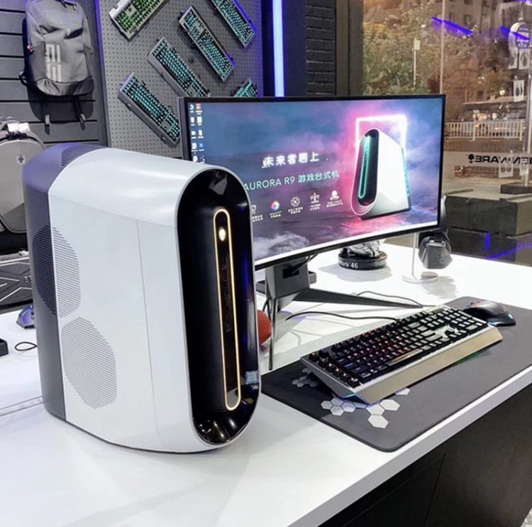 戴尔dell外星人alienwareaurorar11游戏台式机